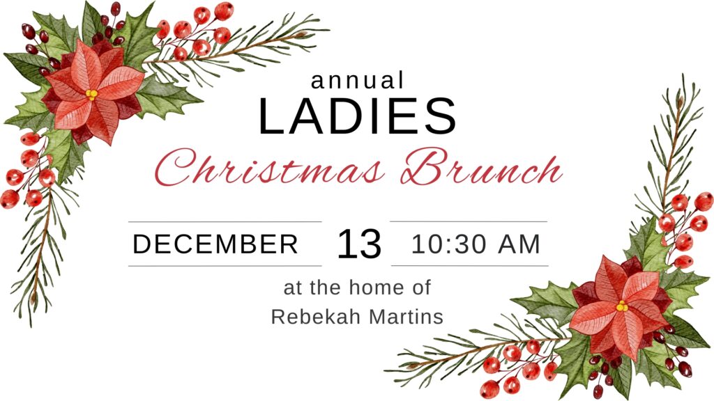Ladies Christmas Brunch