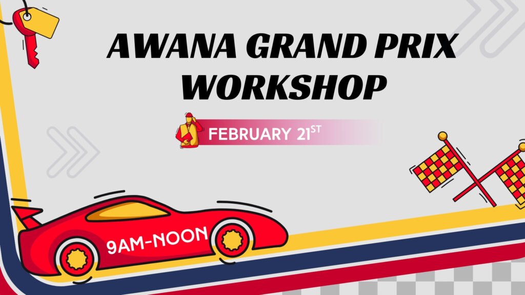 Awana Grand Prix Workshop