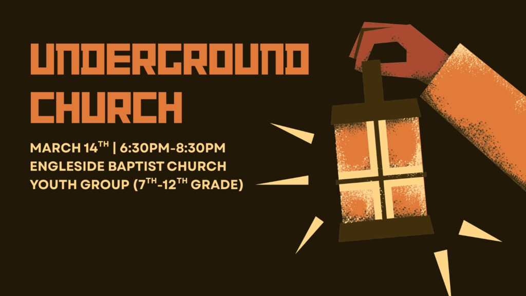 Underground Church Youth Activity