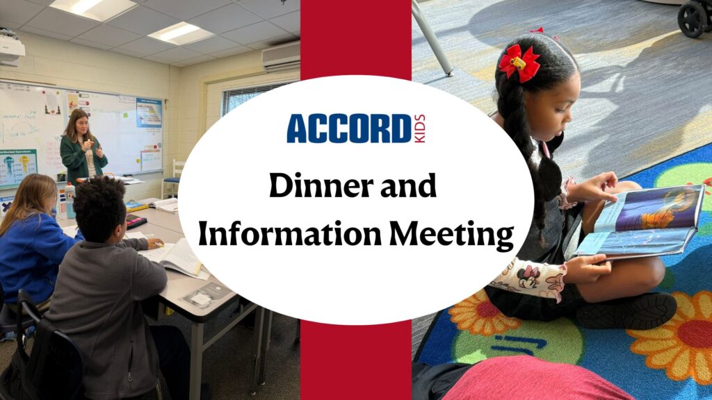 Accord Kids Dinner and Information Meeting